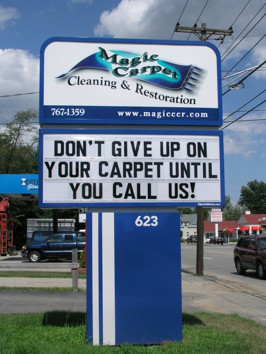 Call Magic Carpet Cleaning & Restoration Today at 207-767-1359.